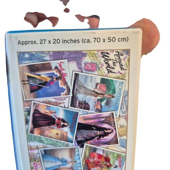 Ravensburger Barbie Around the World 1000 pc Jigsaw Puzzle box slightly damaged - Picture 4 of 9